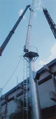 Industrial Chimney in Hyderabad India